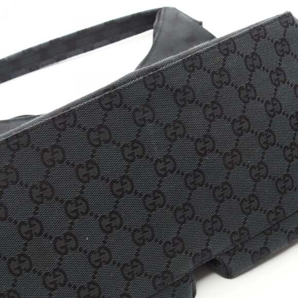 GUCCI Gray Leather Shoulder Bag - Picture 9 of 10